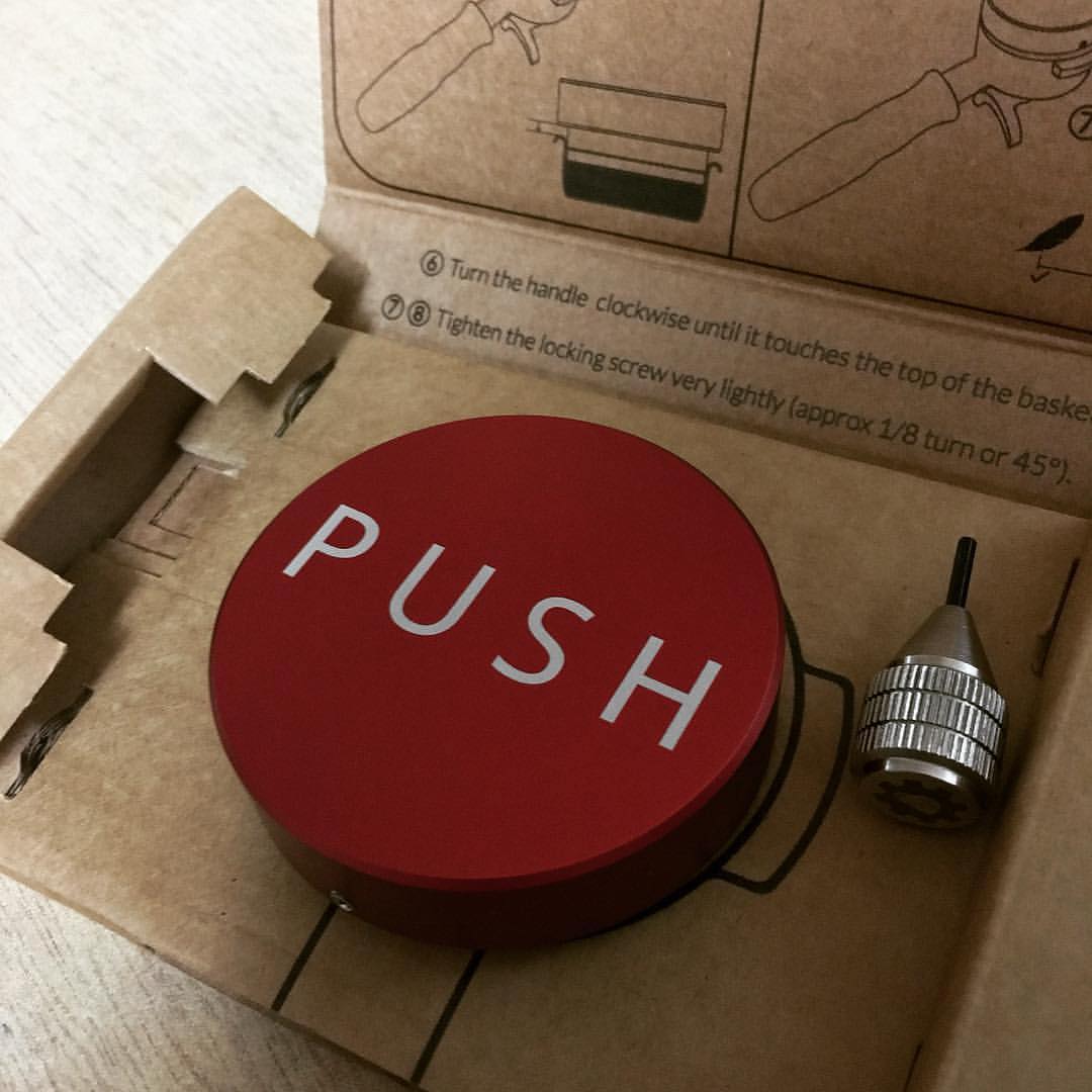 ClckwrkEspresso's tweet photo. #tamper #pushtamper #espressotamper #espresso #coffeetamper #coffee https://t.co/crhmNswaAJ