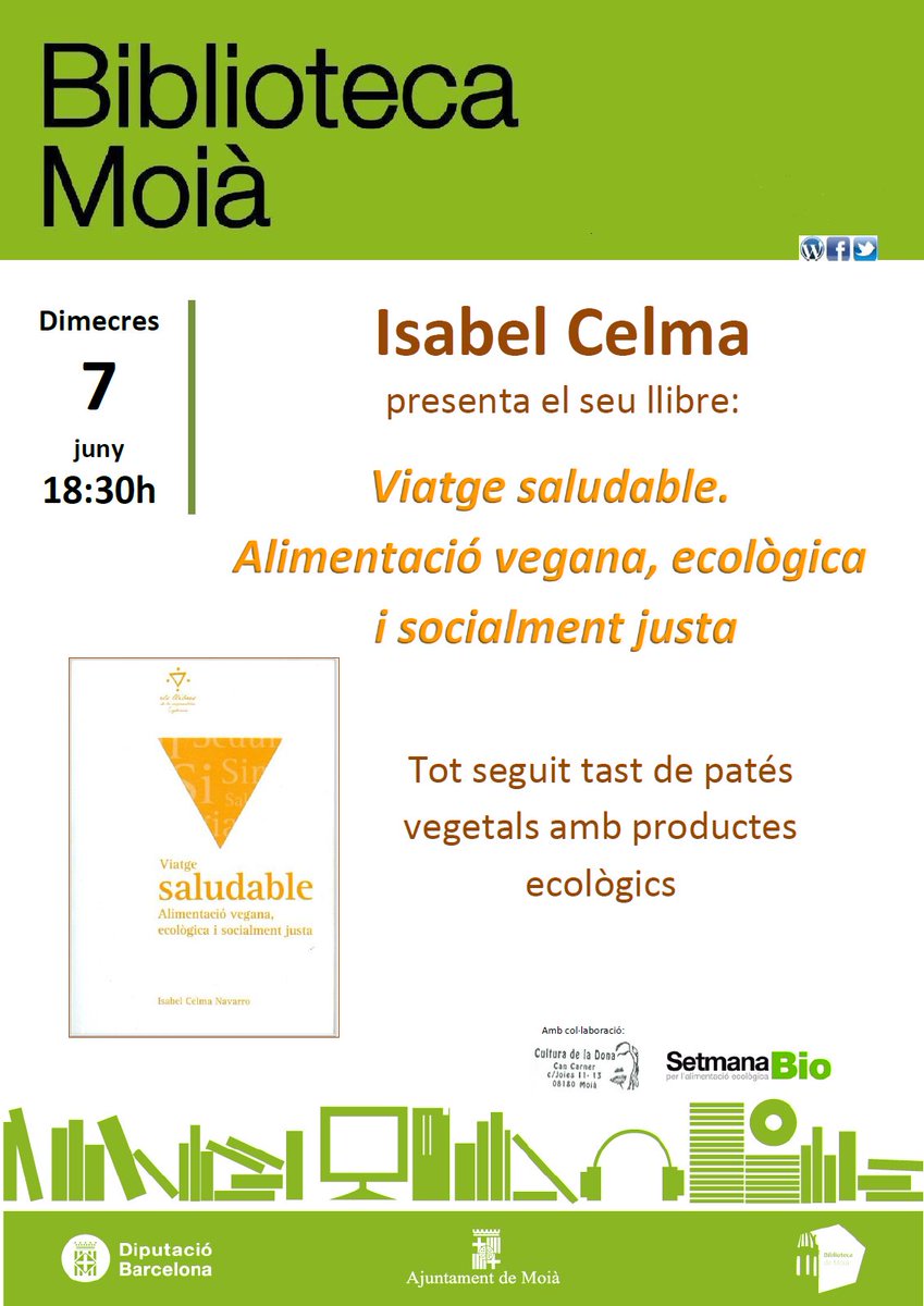 Biblioteca 1 d'octubre - Moià tweet media
