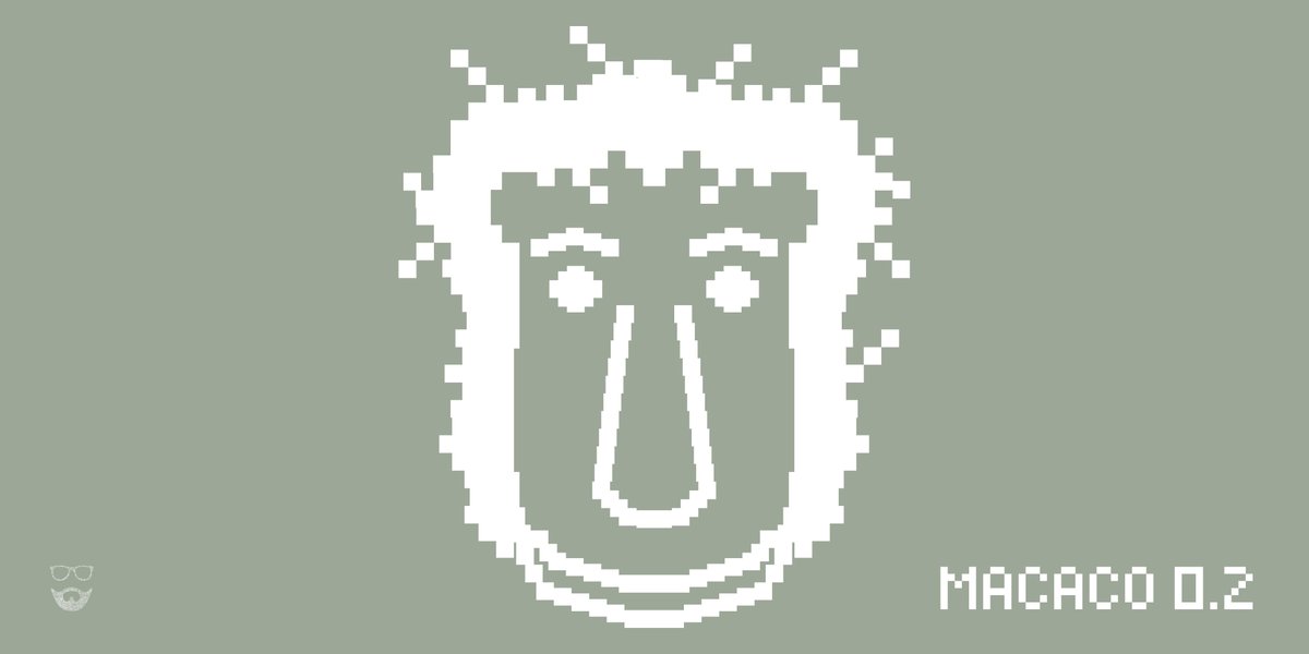 #macaco #zeropuntodue #GraphicDesign #design #DanieleAlbanoDesign #anni80 #pixel #pixelart