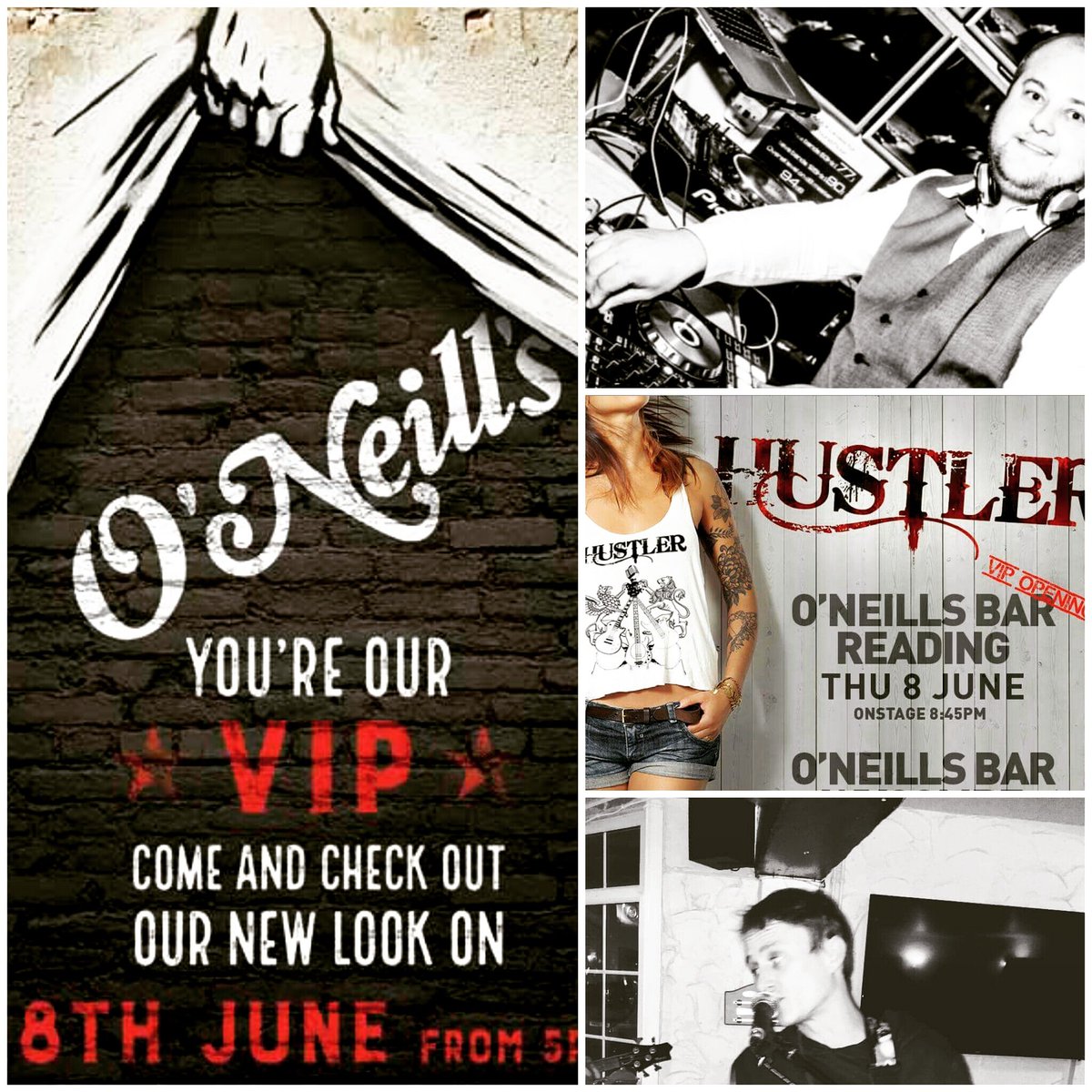 Oneillsreading's tweet image. VIP NIGHT this thursday 6pm onwards. Teaser tasters of new menu. Bubbles &amp;amp; great entertainment all night #Reading #thecraicisback #oneills