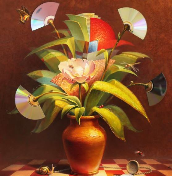 StrandGallery's tweet image. Visit The Strand Gallery this week  for an exhibition of traditional traditional imagery combined with elements from 21st century technology