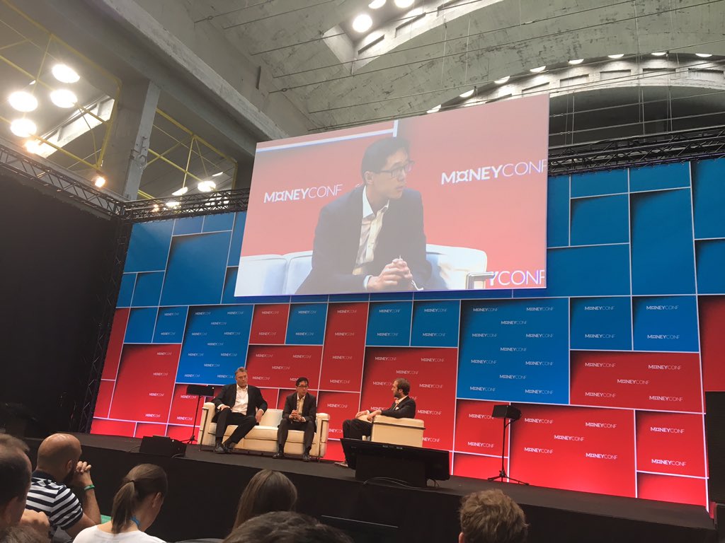 BGCambier's tweet photo. #MoneyConf why #blockchain still at POC stage in Finance? @Huynguyentrieu: everything is hard to deploy in Finance! IRS from OTC to CCP? 7y! https://t.co/WJGLMKdzoR