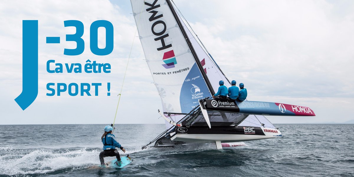 J-3⃣0⃣ avant le #TourVoile, 40e édition !
#40TFV <a href="/estellefra675/">Estelle BARRE</a> <a href="/DynamiqueVoile/">Homkia / LSDO Agglo</a>