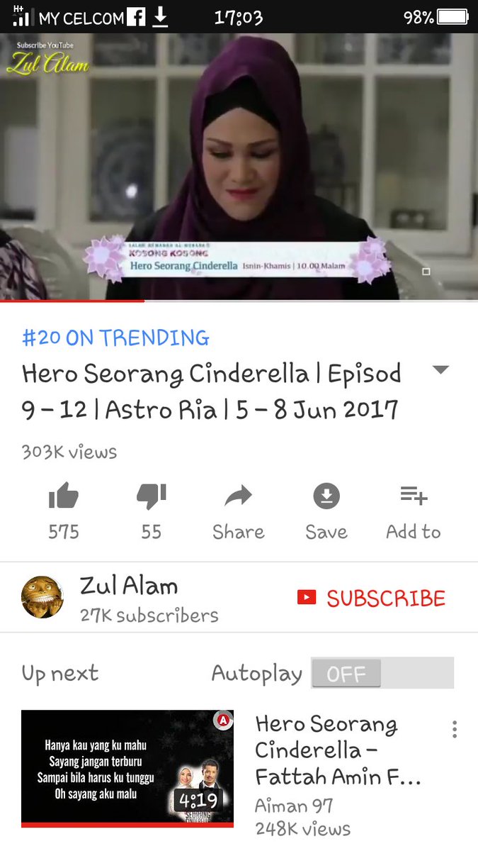 Hero seorang cinderella episod 8