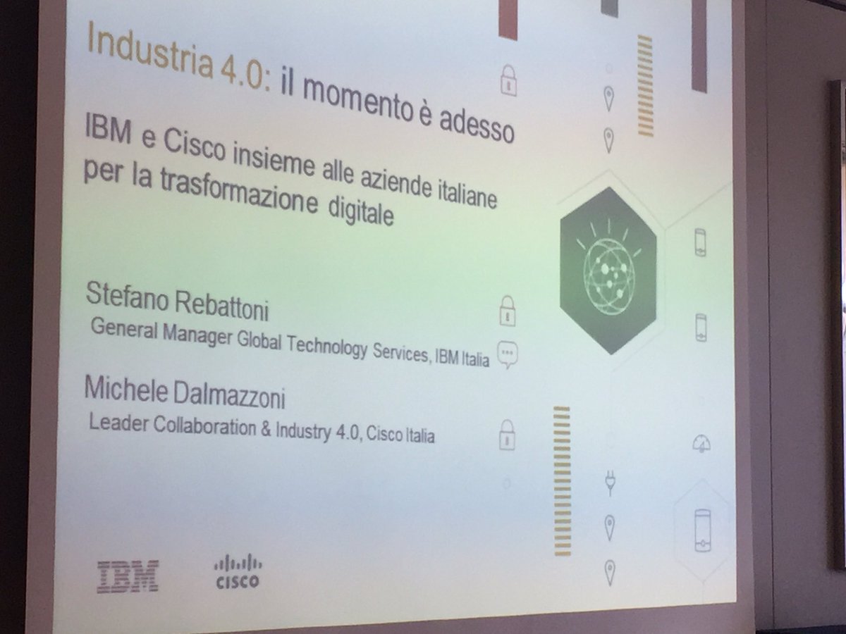 AltieriLuca's tweet photo. #IBM e#Cisco collaborazione chiave per avviare processo di trasformazione delle aziende. #Industria40 @sterebattoni @midalm https://t.co/tgvy6A83a4