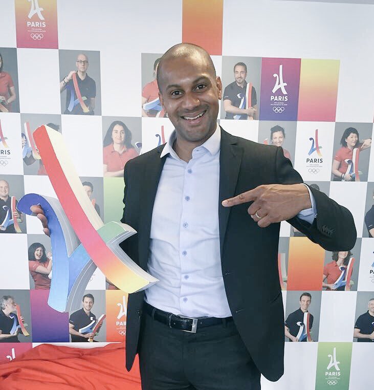 Great to visit the <a href="/Paris2024/">Paris 2024</a> team on their own working plateau... fortunately most of them were working on the ground. All the best!!