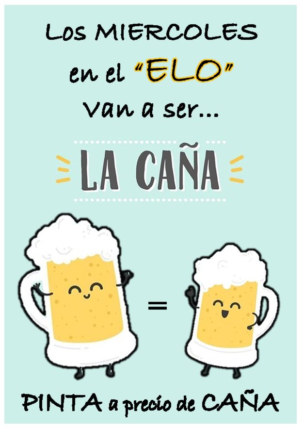 bar_elo's tweet photo. los MIERCOLES en el ELO van a ser LA CAÑAAAAAAAAAA. https://t.co/QNLmS44lkc