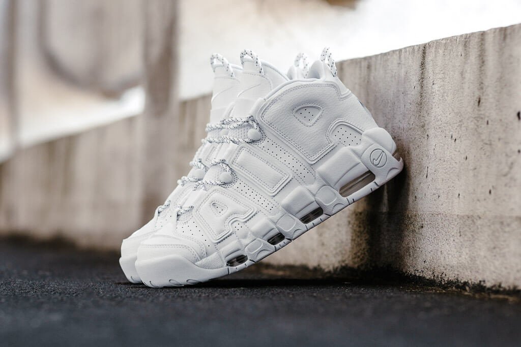 Uptempo triple white