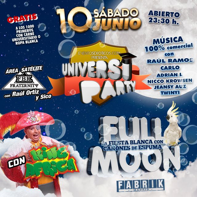 fabrikdiscoteca's tweet photo. Este sábado celebramos UniversiParty. 
Dale a "RT" si quieres venir gratis !! #sorteo https://t.co/gVgdb0jJGX