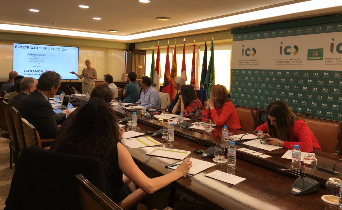 La gran final de #Lazarus3 ya ha empezado. ¡Suerte, emprendedores!