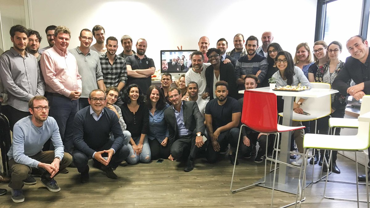 ArnaudVaultier's tweet image. From Paris to Boston (thx, facetime btw) launching #percipio #acquireknowledge Skillsoft