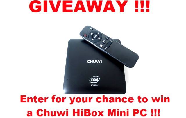 AndroidSmartTV's tweet image. #GIVEAWAY! #Win a Chuwi HiBox #DualOS #MiniPC @chuwidotcom  #CherryTrail #tech #competition 11 Hours Left! #HURRYUP!
gleam.io/nLxUq/chuwi-hi…