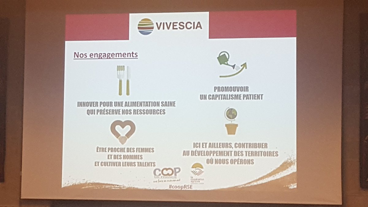 2eme temoignage avec <a href="/MERANDRegis/">MERAND Régis</a>, directeur #RSE de <a href="/Vivescia/">VIVESCIA</a>, 1ere coopérative à avoir notation extra-financière #SemaineCoop #CoopRSE