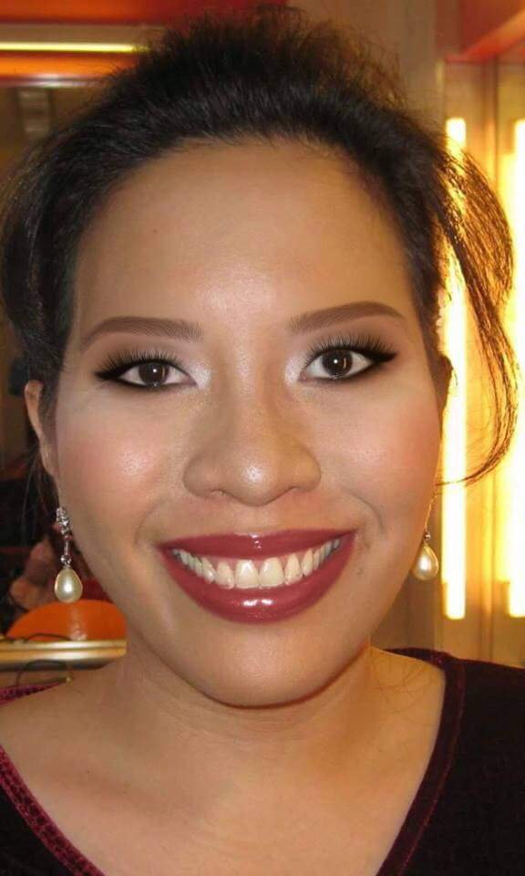 MaryAnnSayson's tweet photo. I like black #liquideyeliner and #lipgloss in this #eveningmakeup look. Thank you #JohnRobertPowers #JRP #photoshoot https://t.co/UepCTGyDo9