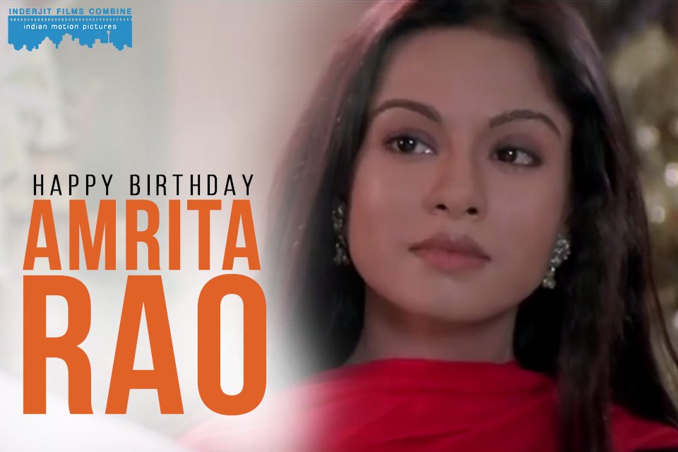 Here\s wishing Amrita Rao, a very Happy Birthday! 