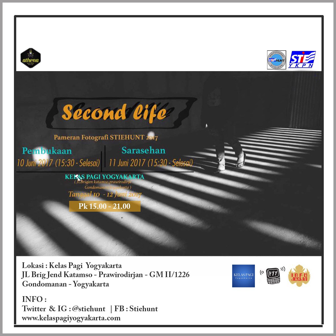 Second Life <a href="/stiehunt/">STIEHUNT PHOTOGRAPHY</a> Pameran Fotografi 10-12/6/2017| Opening 
10/6/2017 Pk 15.30 | goo.gl/c5iCLe