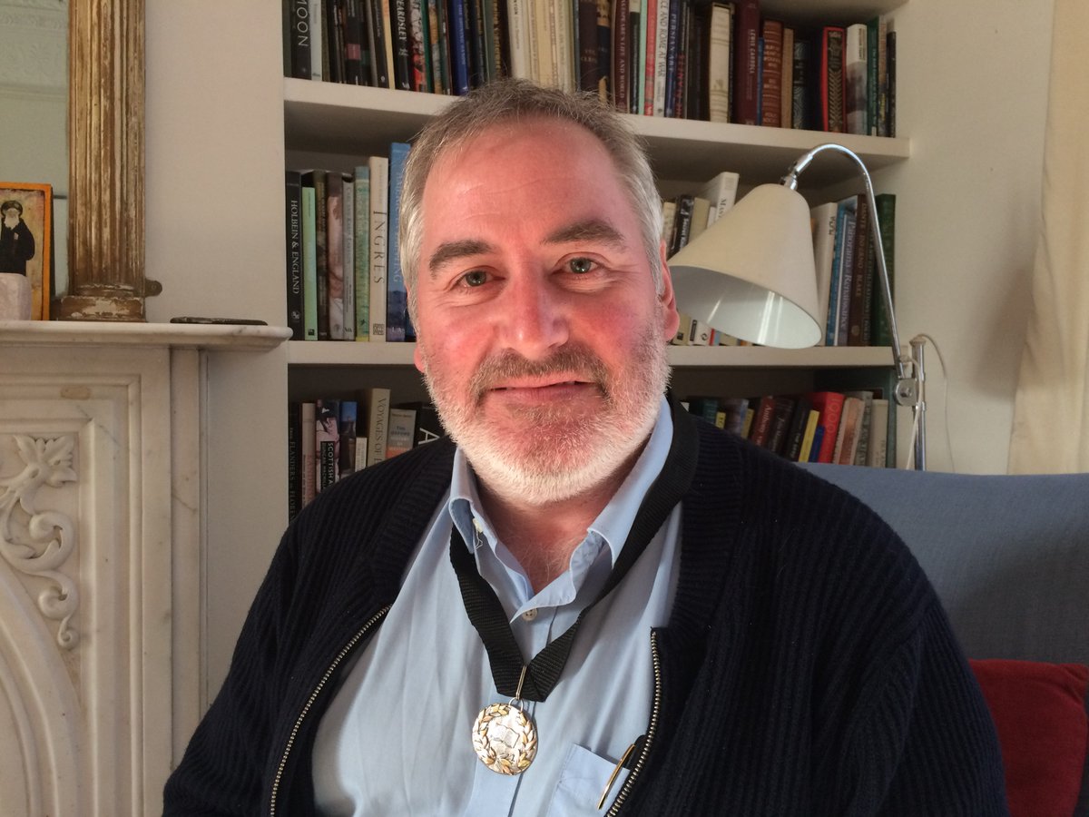 Booktrust's tweet photo. We get a new #ChildrensLaureate today but we'll really miss @chrisriddell50! He spoke about his time as @UKLaureate: https://t.co/5Oip8hNjaf https://t.co/asb3rttTEV