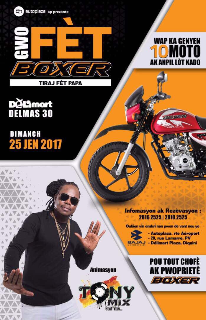Tonymixhaiti's tweet photo. RANDEVOU DELIMART DELMAS 30🙌____25 Juin 
NAP TANN OU ANPIL KADO https://t.co/diiUq7t7mY