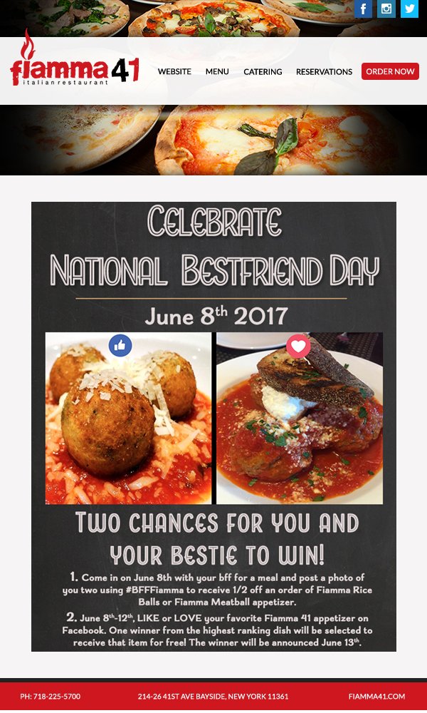 #BFF Best Food Friends! Two chances for you and your bestie to win! bit.ly/2sAG2PJ