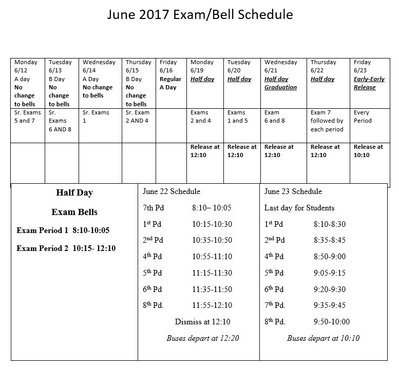 Chantilly_HS's tweet photo. Senior Exams &amp; laptop collection both start Monday - make sure you know the schedule! #ChantillyPride #FinishStrong https://t.co/Sxjxe9cejC