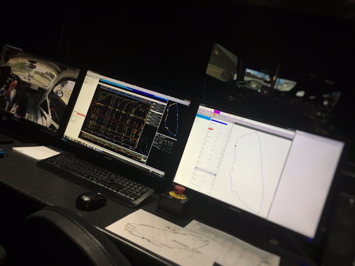 XPDMotorsport's tweet photo. View from the office..More Le Mans laps today with @BenBarkerMsport &amp; @P1_Motorsports ...#P1Sim #Driverdevelopment https://t.co/fpsDLPHwqg