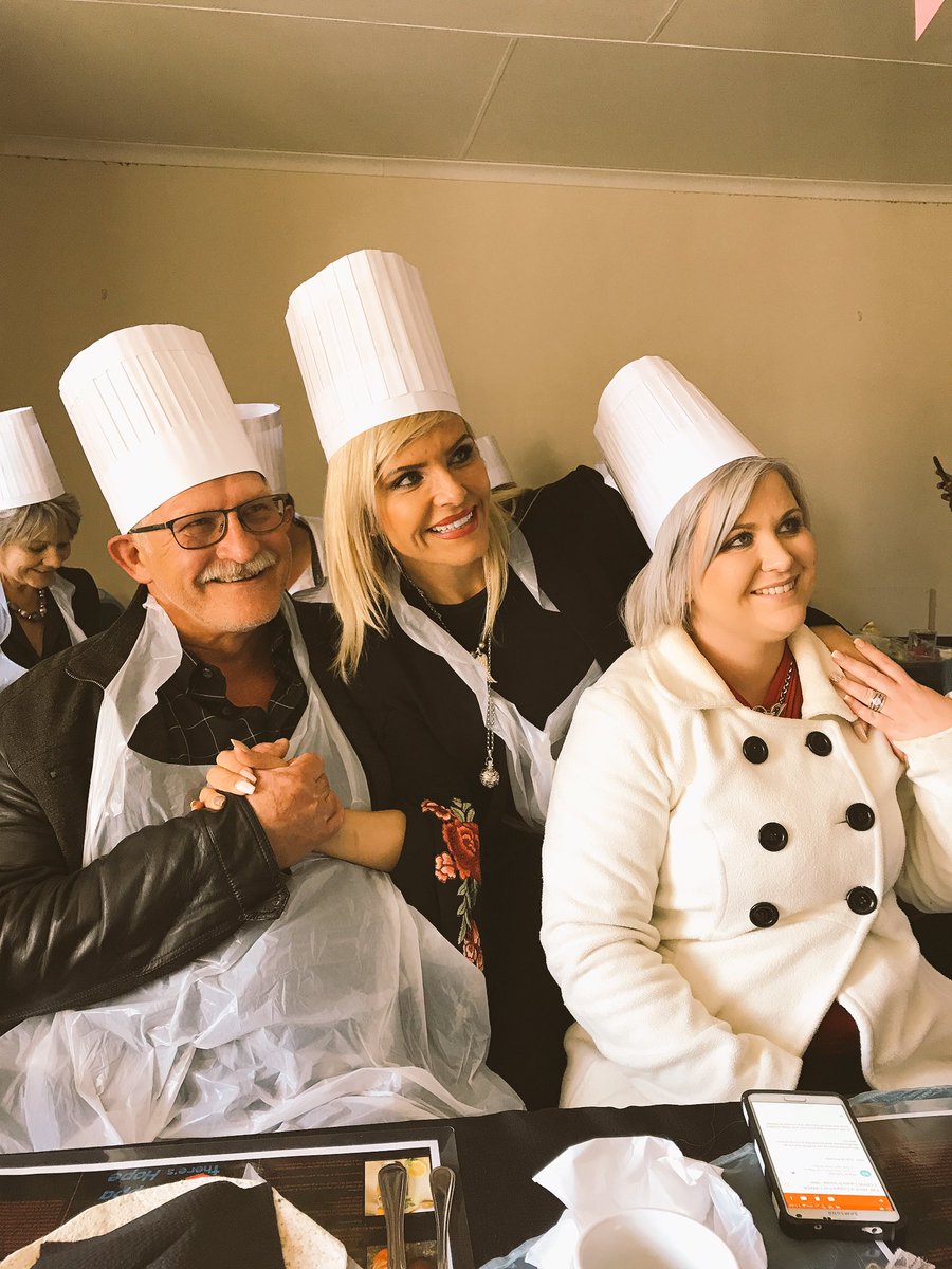 lbalona's tweet photo. Chef Skye Carson sharing ideas for 'guilt-free' #CuppaForCANSA events. Made my own yummy chicken wrap @Mrs_GG1 https://t.co/lmExGb3dUM