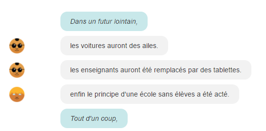 Edukap1's tweet photo. Tout à coup ?
Des idées ?
#peetch #ecriture #edtech #ecriturecollaborative https://t.co/Ey2uOcaTl5