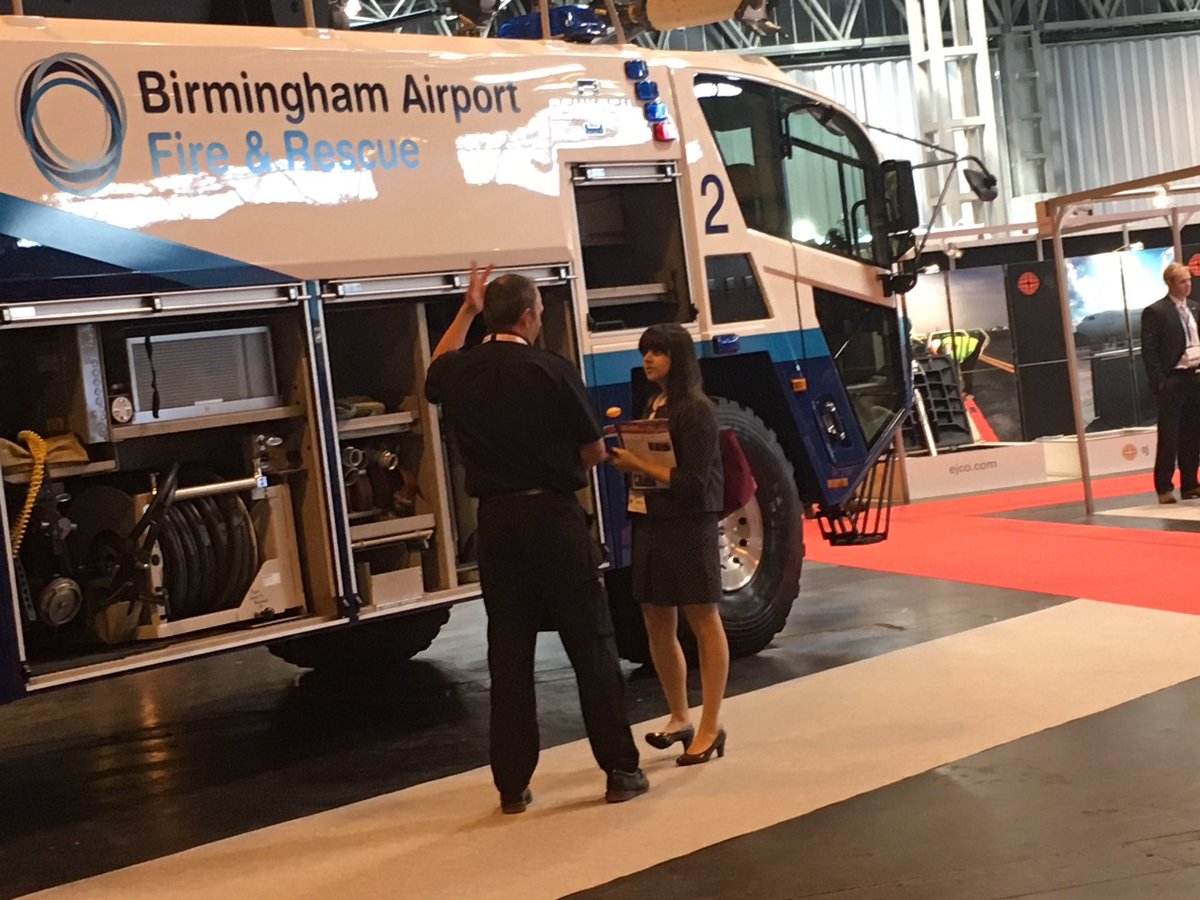 atmosphereairuk's tweet photo. .@bhx_official has brought out the big equipment in the Vehicle Display Zone at @AirportsExpo 150 exhibitors to see this year. #BIAexpo2017 https://t.co/p7W2Owx0rZ