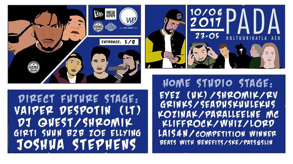 Eyez_uk's tweet photo. Live in Estonia this Saturday 🇪🇪 
#GrimeInternational https://t.co/YYxP8dVPVn