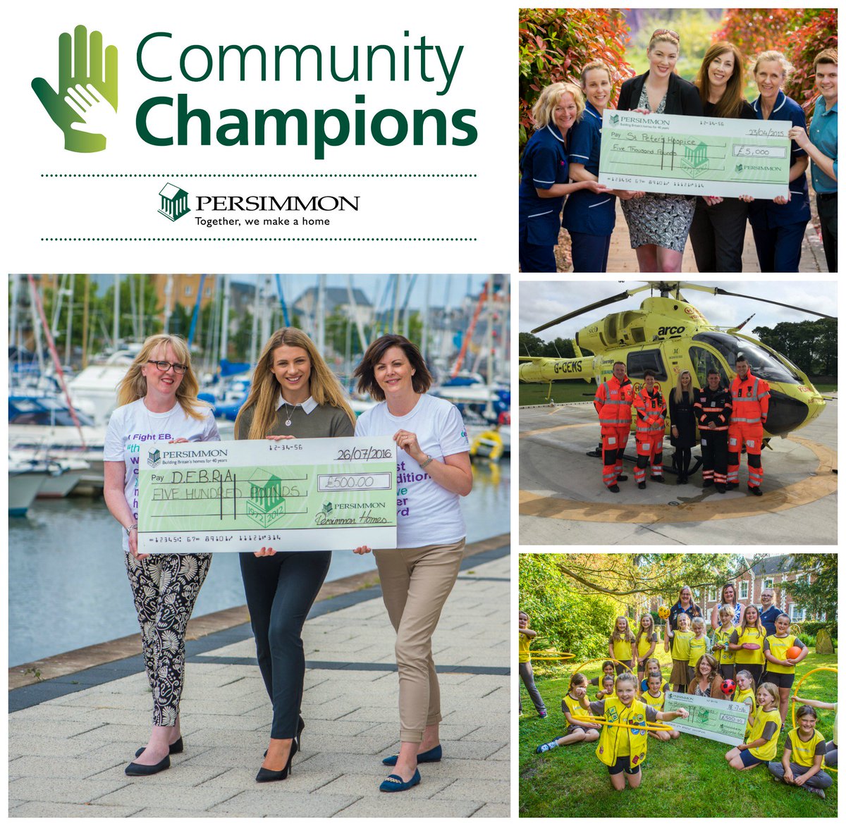 Take a look at our Community Champions scheme. We donate up to £1,000 every month to local worthy causes. bit.ly/2rhBPmw