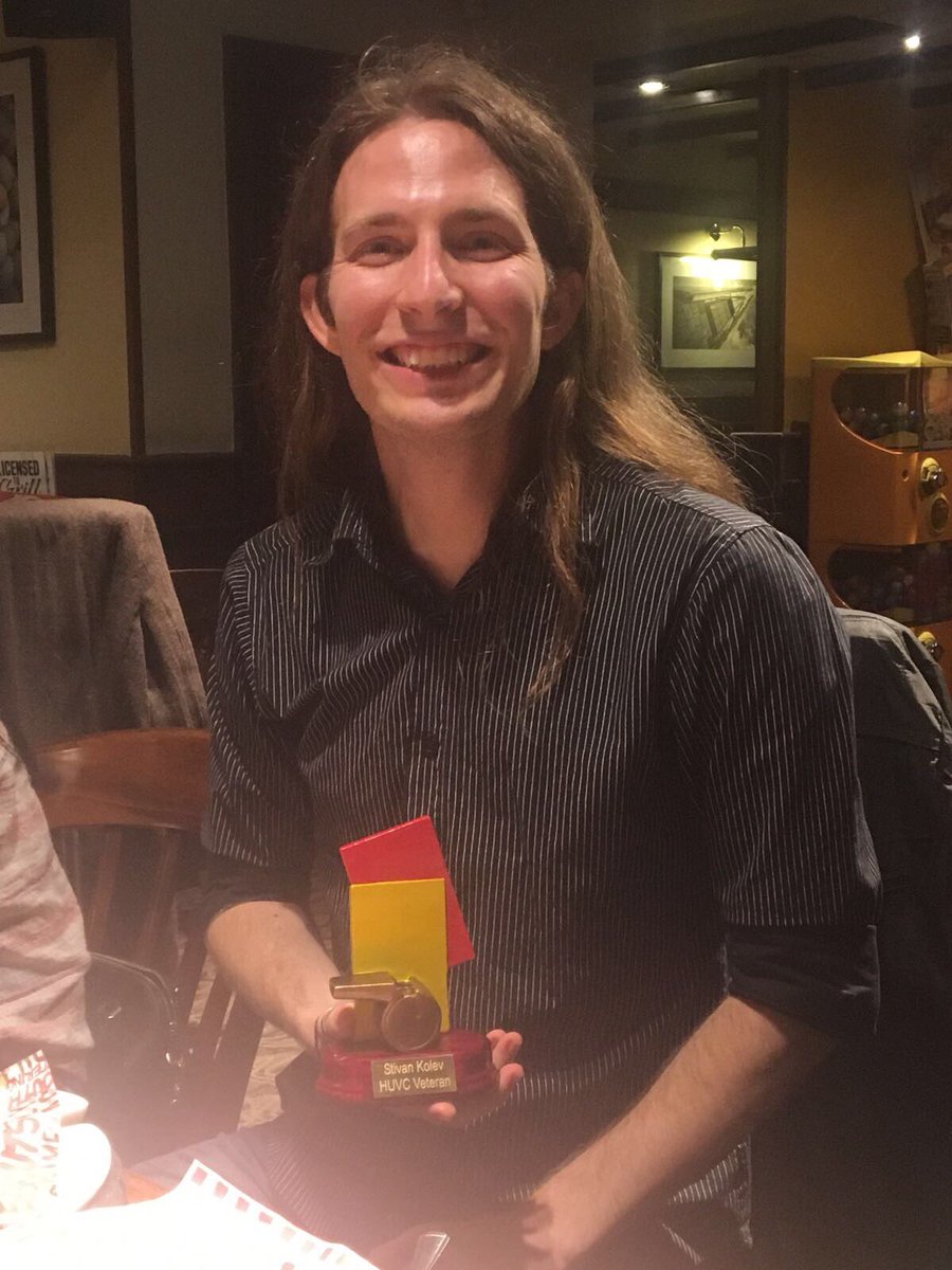 Stivan Kolev! 
6 years a part of HUVC! A massive influence on the new players, being the leader of the Hellfire flock, he's back next year!