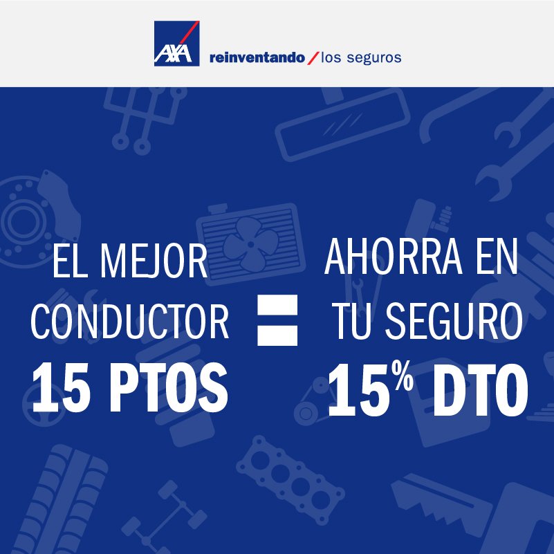 RomanSegurosAxa's tweet photo. ¿Te atreves con Coche Seguro? Ahora si tienes 15 puntos 15% de descuento. https://t.co/bwSY3b1DXV https://t.co/pHuokQBBmj