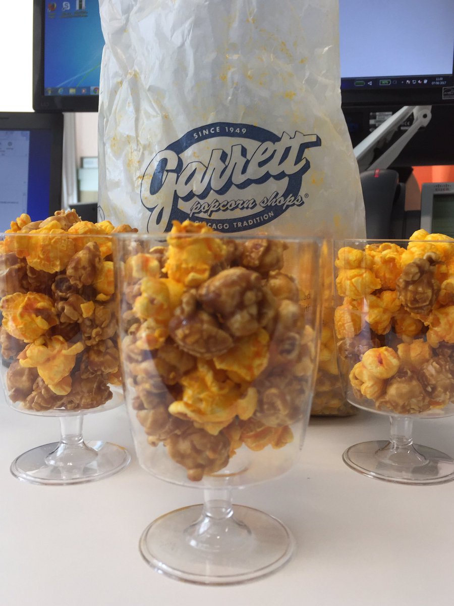 GCIHealthEU's tweet photo. Thanks to @CarolineBurtt for our HUMUNGOUS bag of @GarrettPopcorn #midweekbreakfast #teamtreats https://t.co/6mvj6Jrtbh