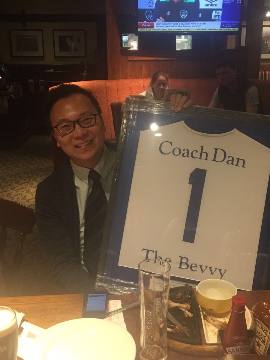 Coach Dan!

15 years a coach, 16 years at the club. He's seen it all! Players come and go, but Dan is the true gem behind our success. #GOAT