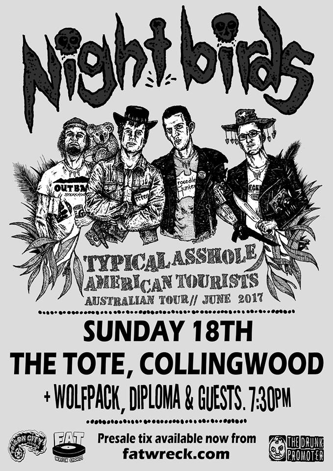 diploma_band's tweet photo. Don't often use berserk, but this going to be berserk. Shout out to all involved @NGHTBRDS @drunkpromoter @poisoncity @fat_wreck Wolfpack https://t.co/aYVpbjlP8F