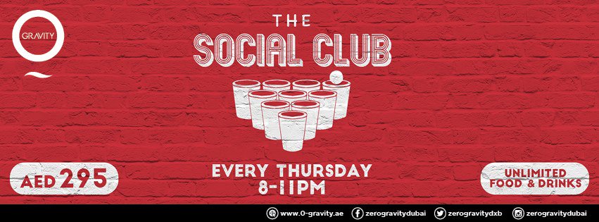 WeAre_TheNight's tweet photo. Don't miss Thursday's STOLI SOCIAL CLUB BARCADE
#ZeroGravityDubai https://t.co/gCI8EfNnta