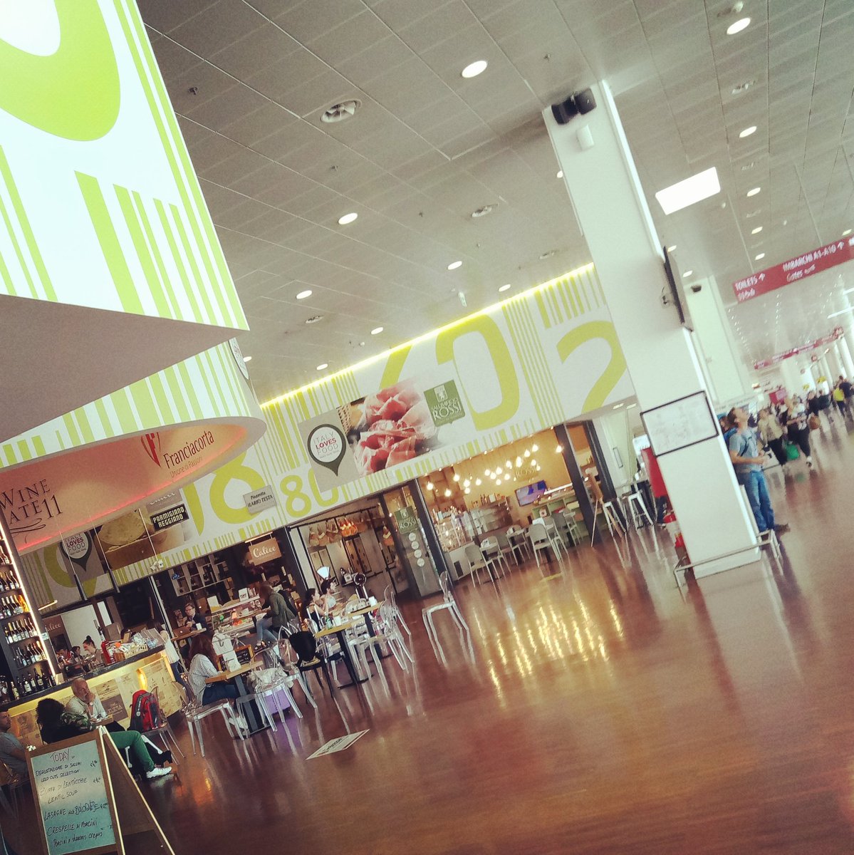 #lunchtime at the terminal #MilanBergamoAirport #Travel #flights