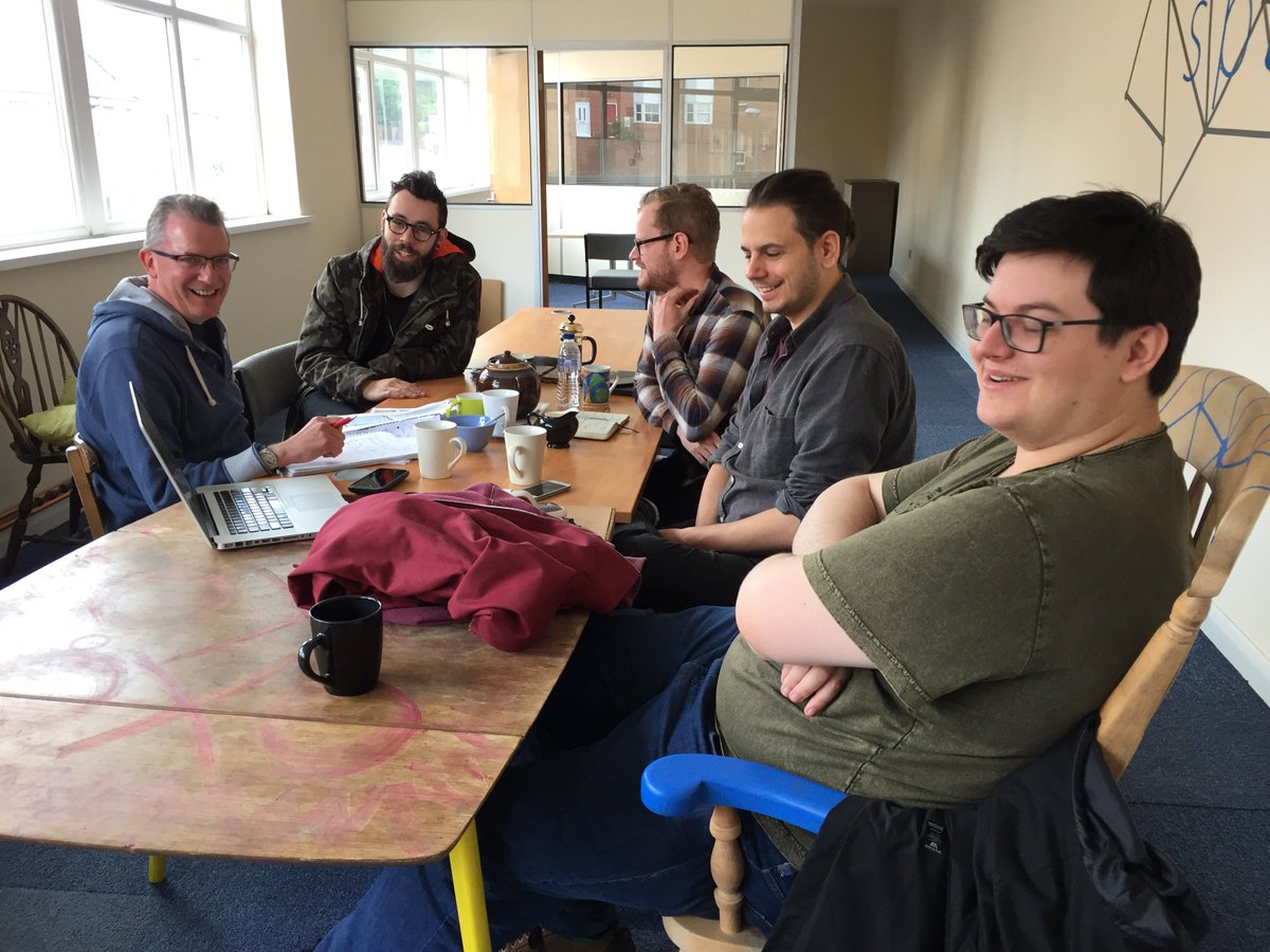 BArtsStoke's tweet photo. Busy day 2 creative teams in for #play and #forestofdreams in #stepforwards programme @ace_midlands #sot2021 #theatre at the @bcbfestival https://t.co/4D5mZJ9mqp