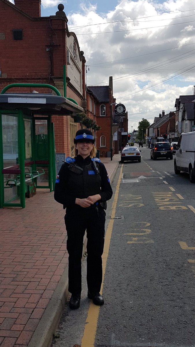 NWPSouthFlints's tweet photo. PCSO Andrea Ellis on foot patrol in Buckley this morning getting to know her new community #pleasesayhello @NWPolice @Buckley_TC https://t.co/jAt8dYMBbK