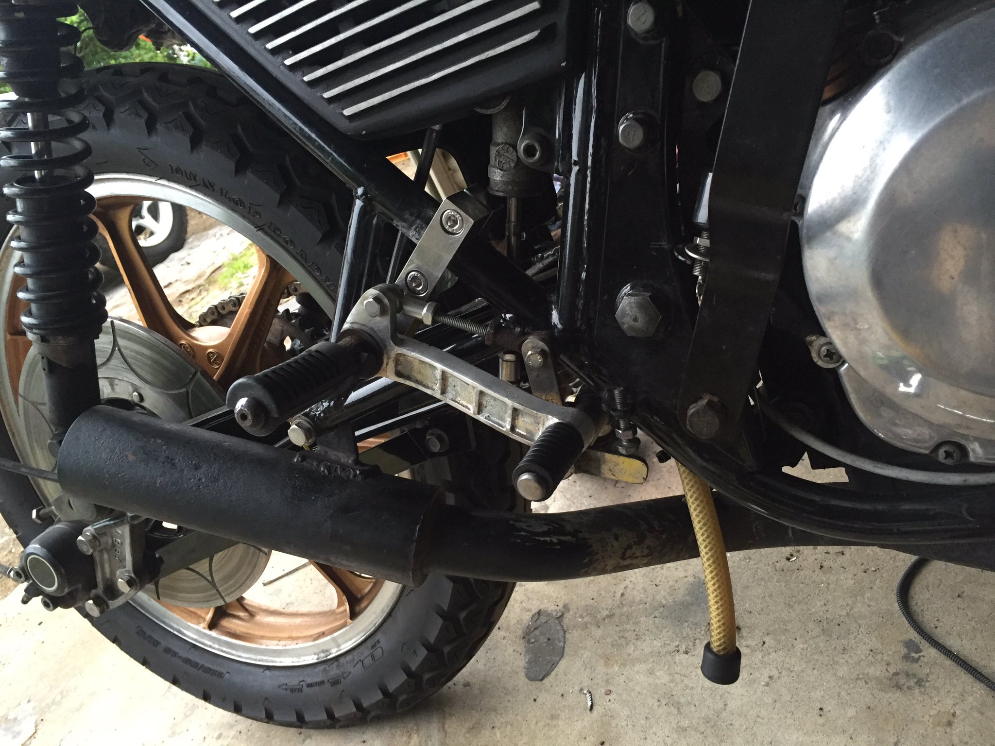 Xj400 バックステップ Xj400 バックステップ