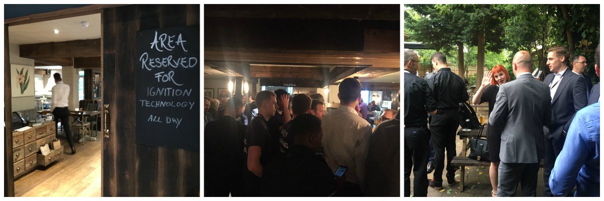 ignition_tech's tweet photo. A great first day at the Ignition PitStop - busy inside and out, looking forward to day 2 of #INFOSEC17 #ignitionsmarterapproach https://t.co/kxl0CFVbCv