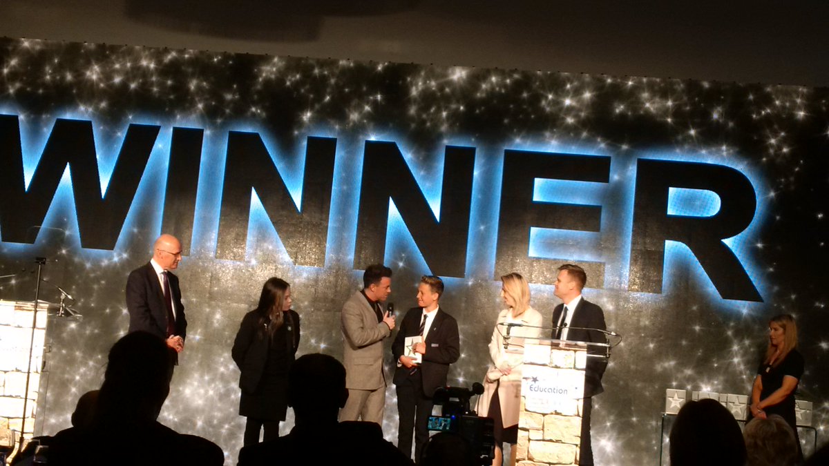 janieamcmanus's tweet photo. Well done #St Ninian's High School #ScotEdAwards https://t.co/FzhHYuYvqN