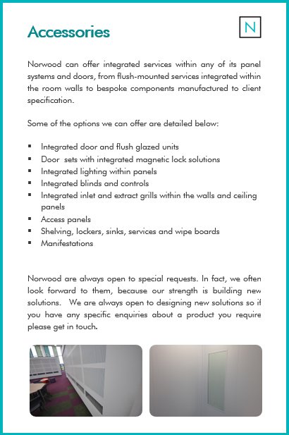 Norwood_Group's tweet photo. Norwood can offer a variety of #integrated #services within any of its #panel #systems and #doors. Find out more at https://t.co/1piFnXlt4n https://t.co/nlnupn8qbv