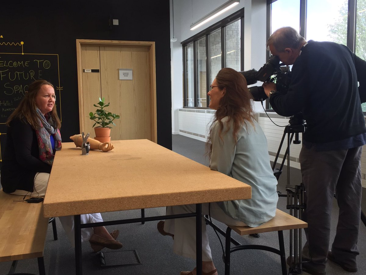 Open Bionics (@openbionics) on Twitter photo Today we're with <a href="/bbcpointswest/">BBC Points West</a> showing how we're bringing advanced #bionic hands to the NHS through <a href="/sbrihealthcare/">SBRI Healthcare</a> with <a href="/NorthBristolNHS/">North Bristol NHS Trust</a> Today we're with <a href="/bbcpointswest/">BBC Points West</a> showing how we're bringing advanced #bionic hands to the NHS through <a href="/sbrihealthcare/">SBRI Healthcare</a> with <a href="/NorthBristolNHS/">North Bristol NHS Trust</a>