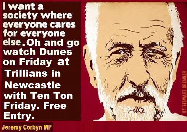 Jeremy Corbyn is going to smuggle cans of Red Stripe into our gig with <a href="/TenTonFriday/">Ten Ton Friday</a> <a href="/TrilliansRock/">Trillians Rock Bar</a> on Friday #LastMinuteCorbynSmears