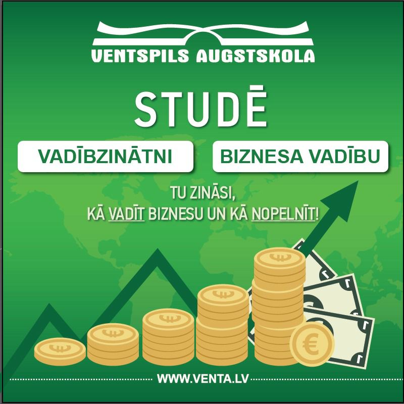 VpilsAugstskola's tweet photo. Tu iegūsi lielisku izglītību, praktisko pieredzi starptautiskos uzņēmumos un nešaubamies, ka Tu būsi darba tirgū pieprasīts speciālists! https://t.co/U4zV0r61bb