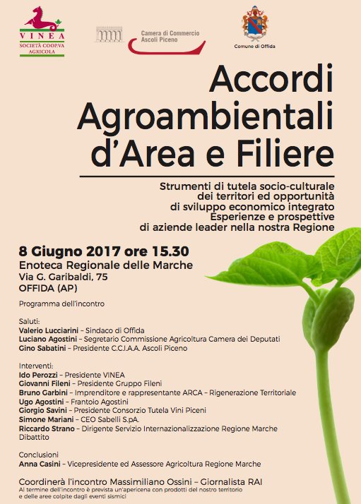 Dai primi anni '80 puntiamo sulla diffusione di pratiche agronomiche #biologiche. E non vogliamo smettere: vineamarche.it/eventi/accordi…