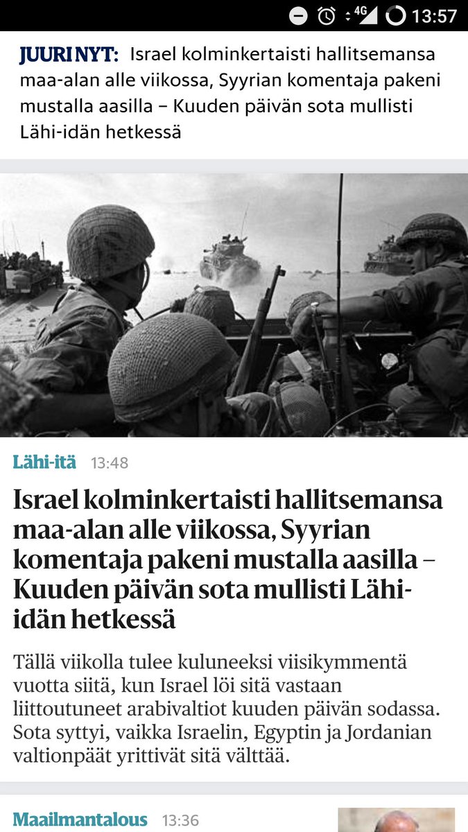 Pitäisiköhän <a href="/hsfi/">Helsingin Sanomat</a> vähän miettiä tuon "JUURI NYT" -otsikon käyttöä?