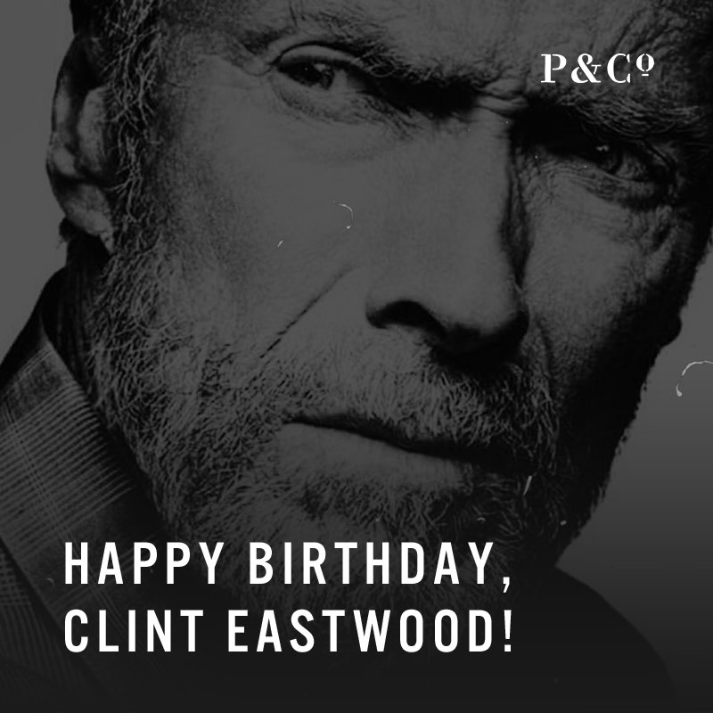 Happy 87th Birthday to Mr Clint Eastwood!!  