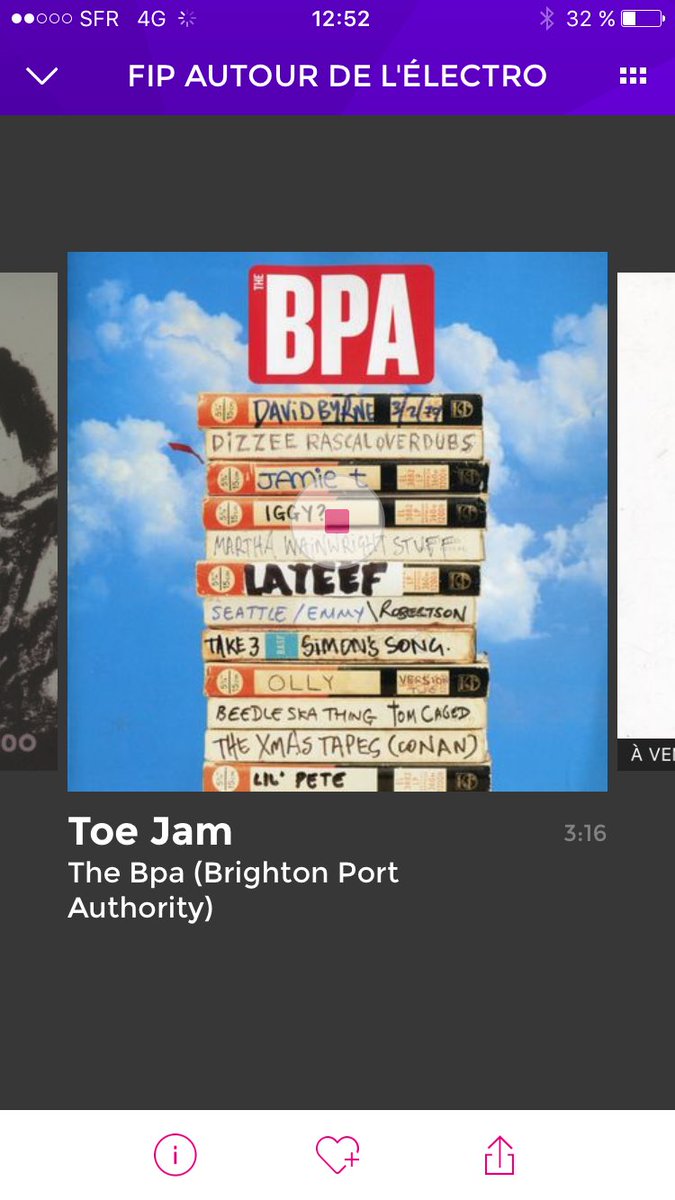 laurentfrisch's tweet image. La webradio @fipradio📻 autour de l'électro est maintenant dispo dans l'appli (à mettre à jour)